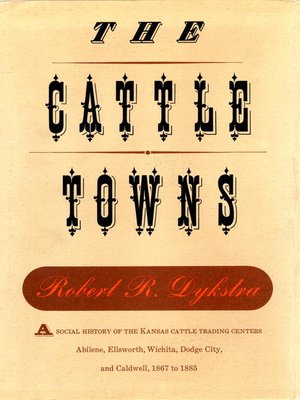 cover image of Cattle Towns